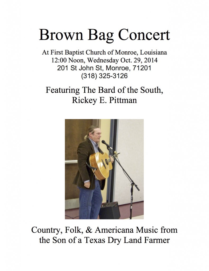 Brown Bag Concert _flier_2014